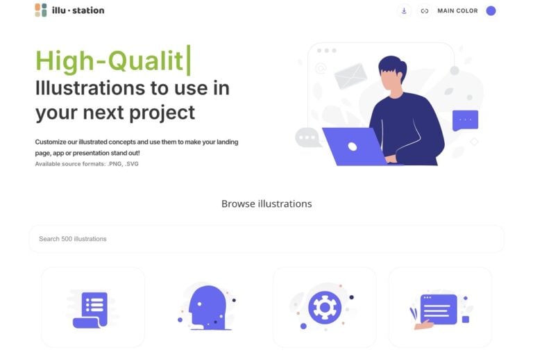 Themeisle 免費插圖：超過 500 個 PNG、SVG 素材，商業用途無限制