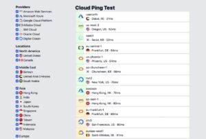 webping.cloud:免費測試 AWS、GCP、Azure 雲端節點延遲速度 3 webping.cloud:免費測試 AWS、GCP、Azure 雲端節點延遲速度
