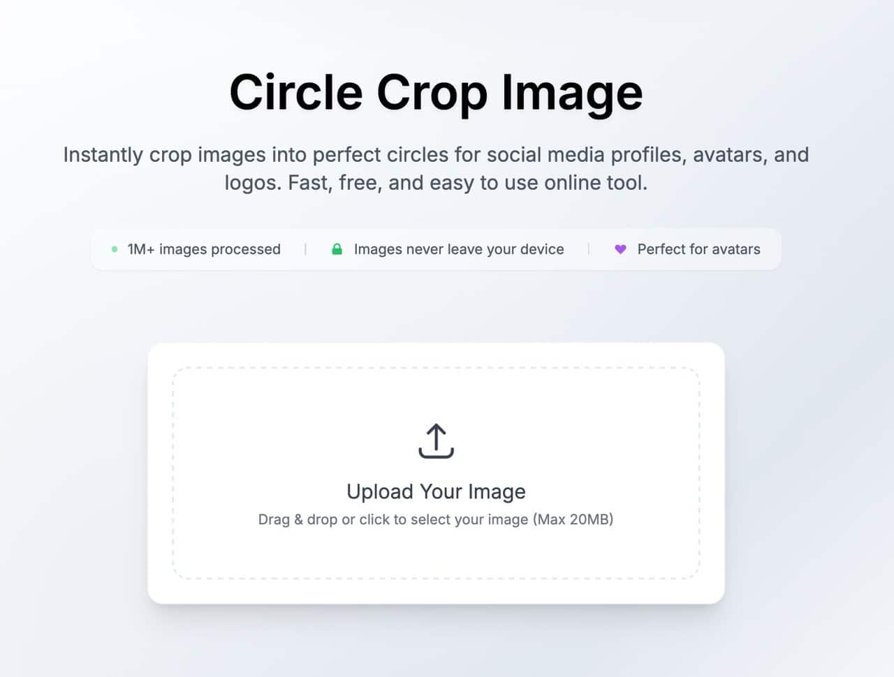 Circle Crop Image