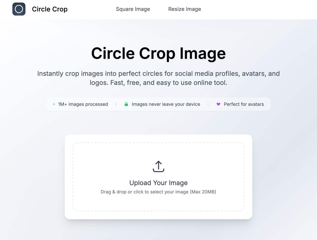 Circle Crop Image