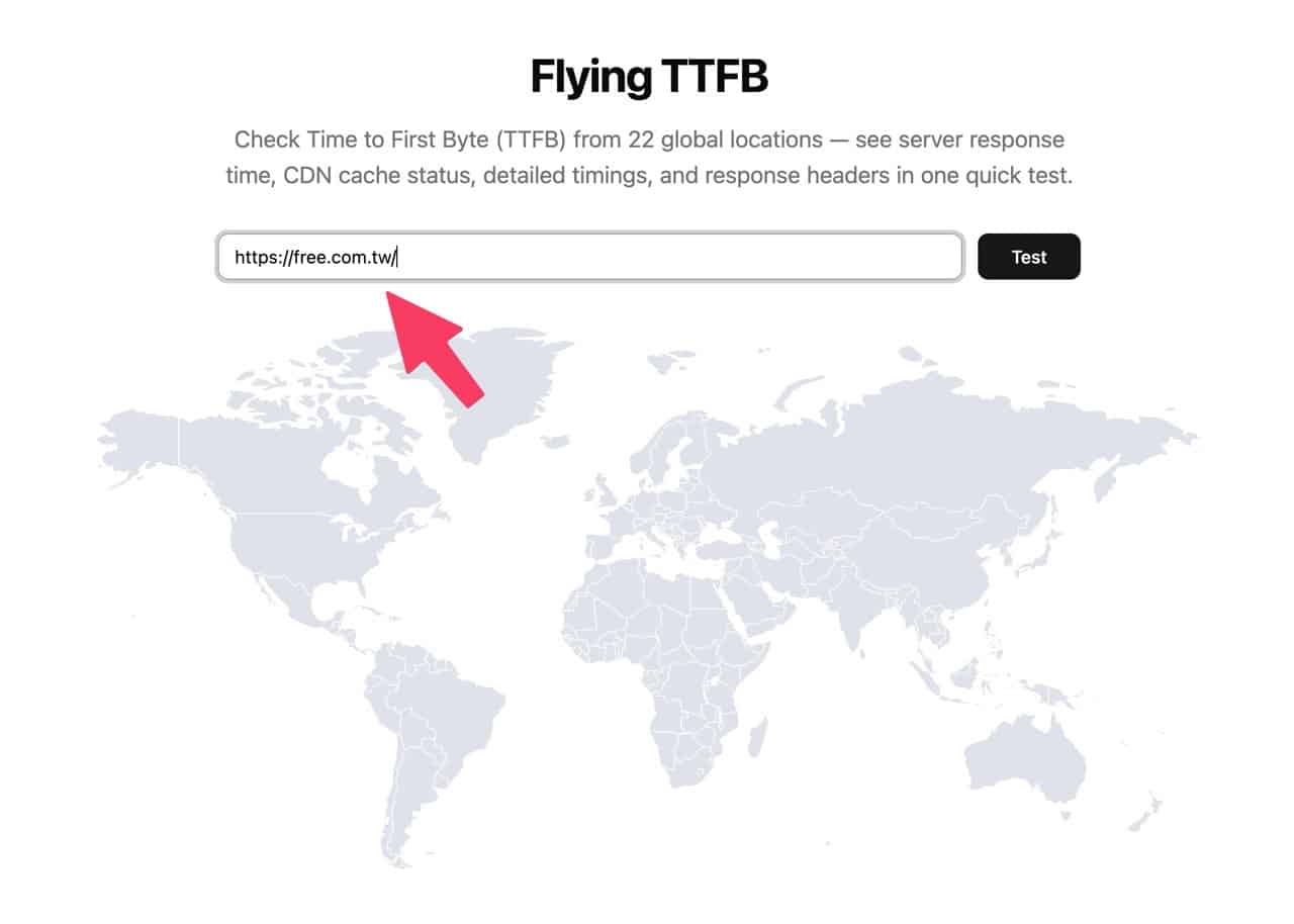 Flying TTFB