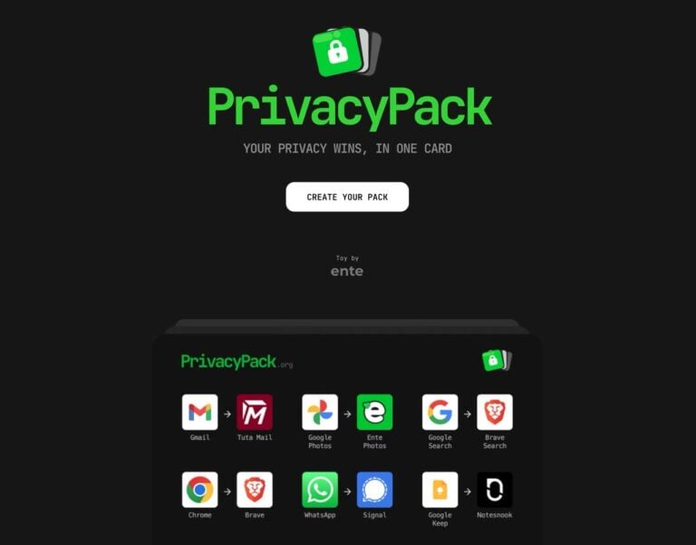 PrivacyPack 教學:打造隱私優先服務圖表,輕鬆展示數位生活新選擇 12 PrivacyPack 教學:打造隱私優先服務圖表,輕鬆展示數位生活新選擇
