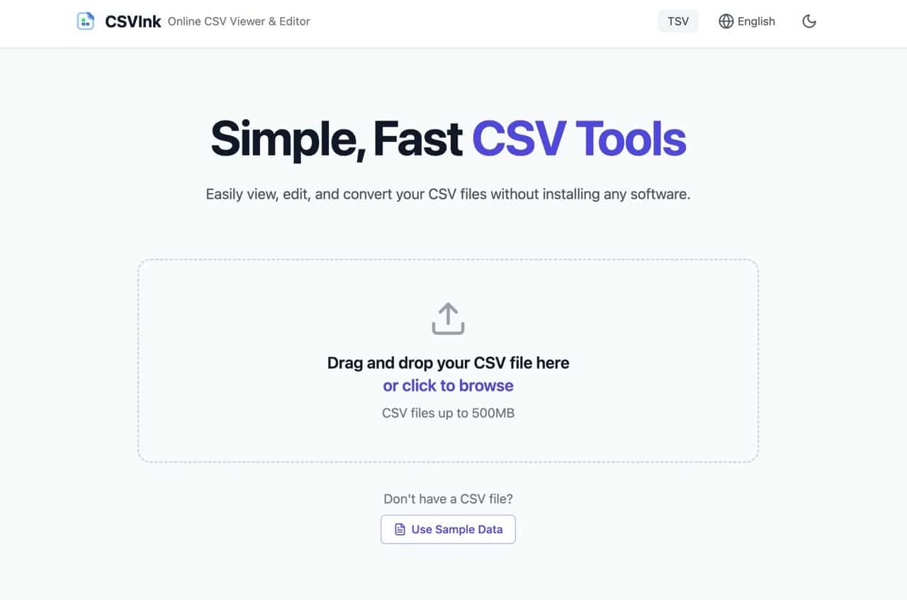 CSVInk