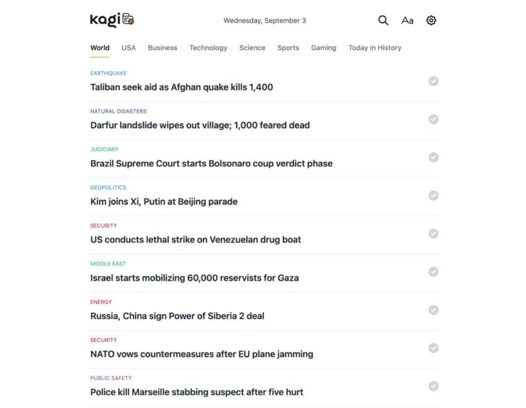 Kagi News:五分鐘掌握全球重要新聞,繁體中文閱讀體驗最佳化 8 Kagi News:五分鐘掌握全球重要新聞,繁體中文閱讀體驗最佳化