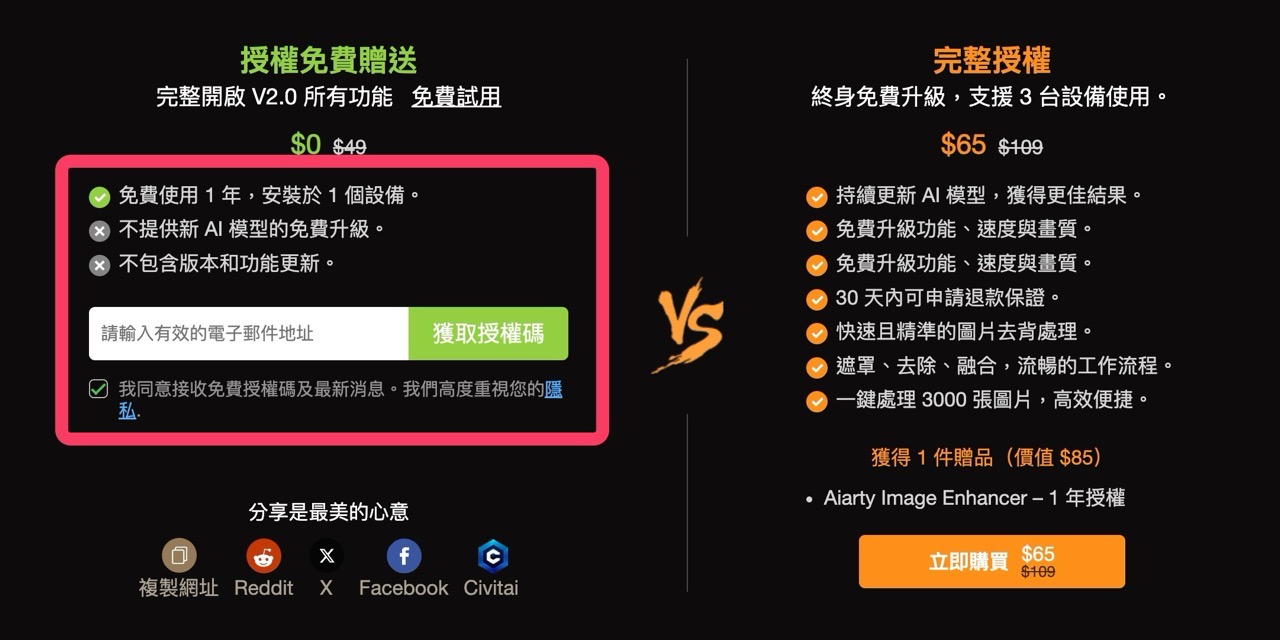 Aiarty Image Matting 限時免費下載！