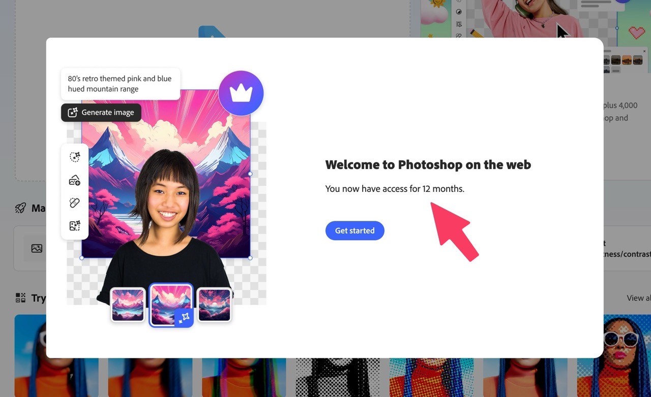 Adobe Photoshop 網頁版限時免費！只需下載 Chrome 擴充功能即可用一年
