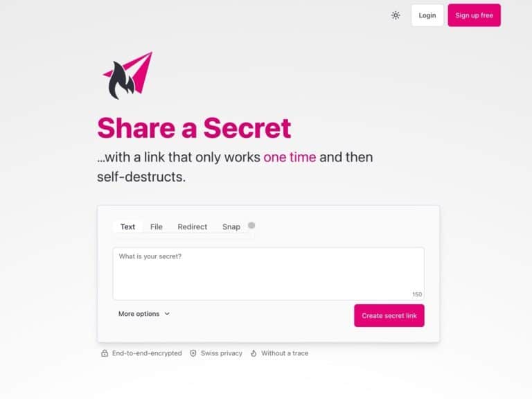 Scrt.link：單次存取、閱後即焚的線上安全傳輸利器