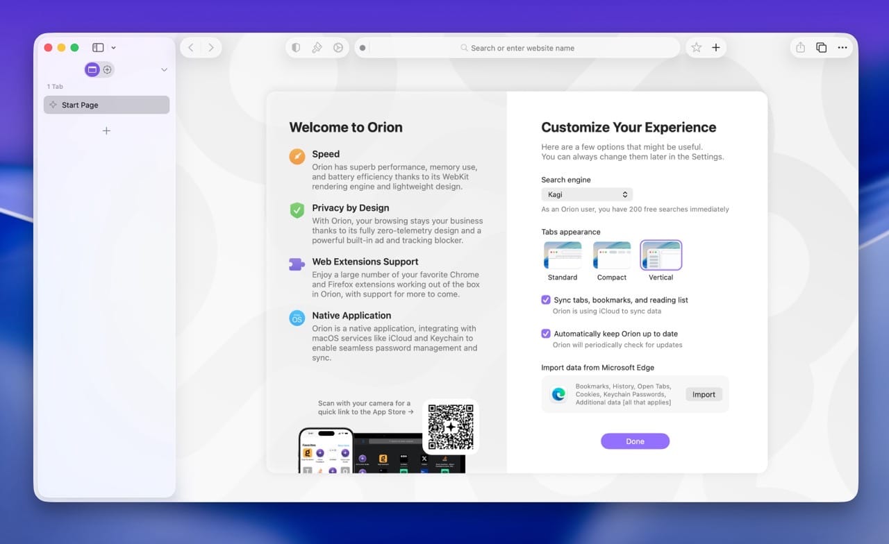 Orion Browser