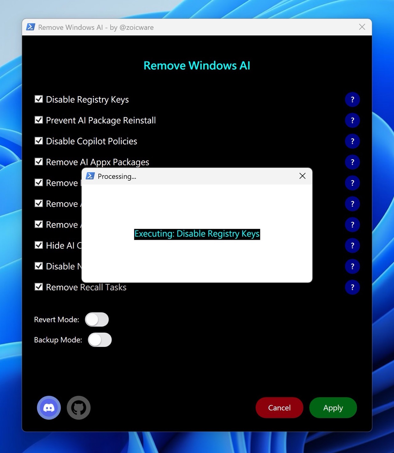 Remove Windows Ai