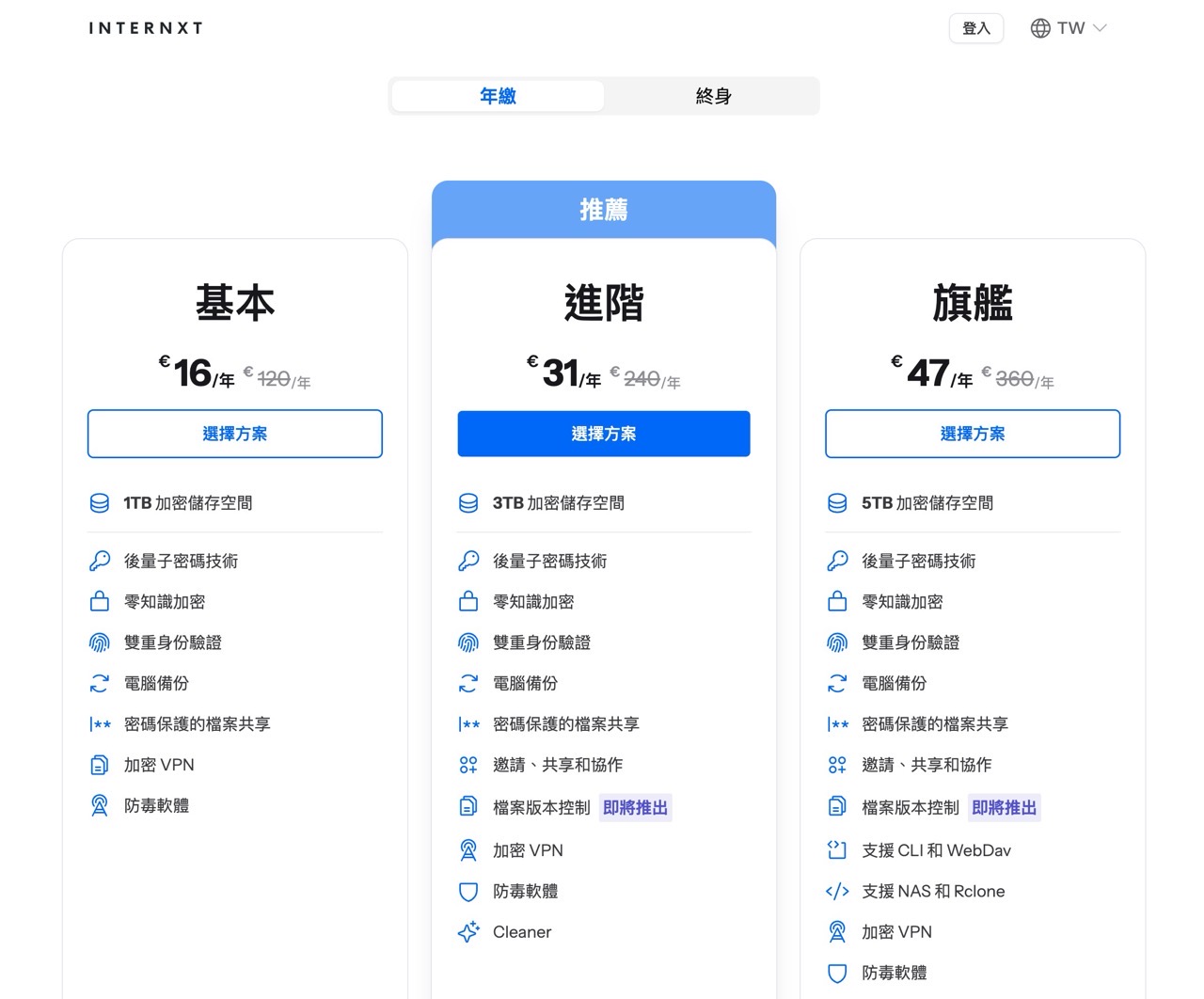 Internxt 2026 優惠來了！87% 折扣亦適用於終身計劃
