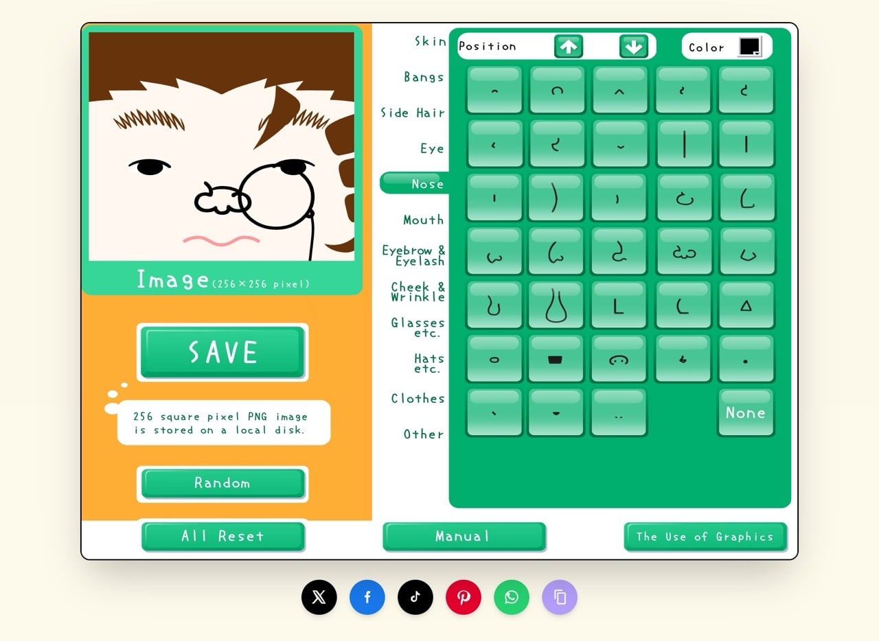Square Face Generator