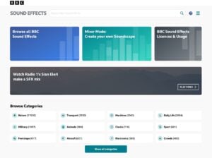 BBC Sound Effects:收錄三萬種以上免費音效素材,支援 WAV、MP3 格式下載 1 BBC Sound Effects:收錄三萬種以上免費音效素材,支援 WAV、MP3 格式下載