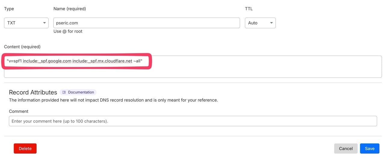Cloudflare Email Routing