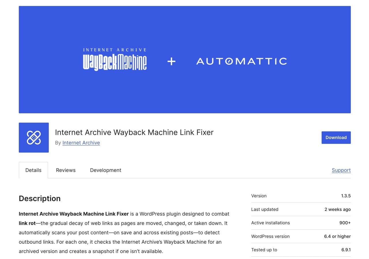 internet-archive-wayback-machine-link-fixer-6.jpg Internet Archive Wayback Machine Link Fixer