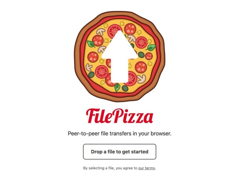 FilePizza：免上傳、無限制的點對點瀏覽器 P2P 傳檔工具