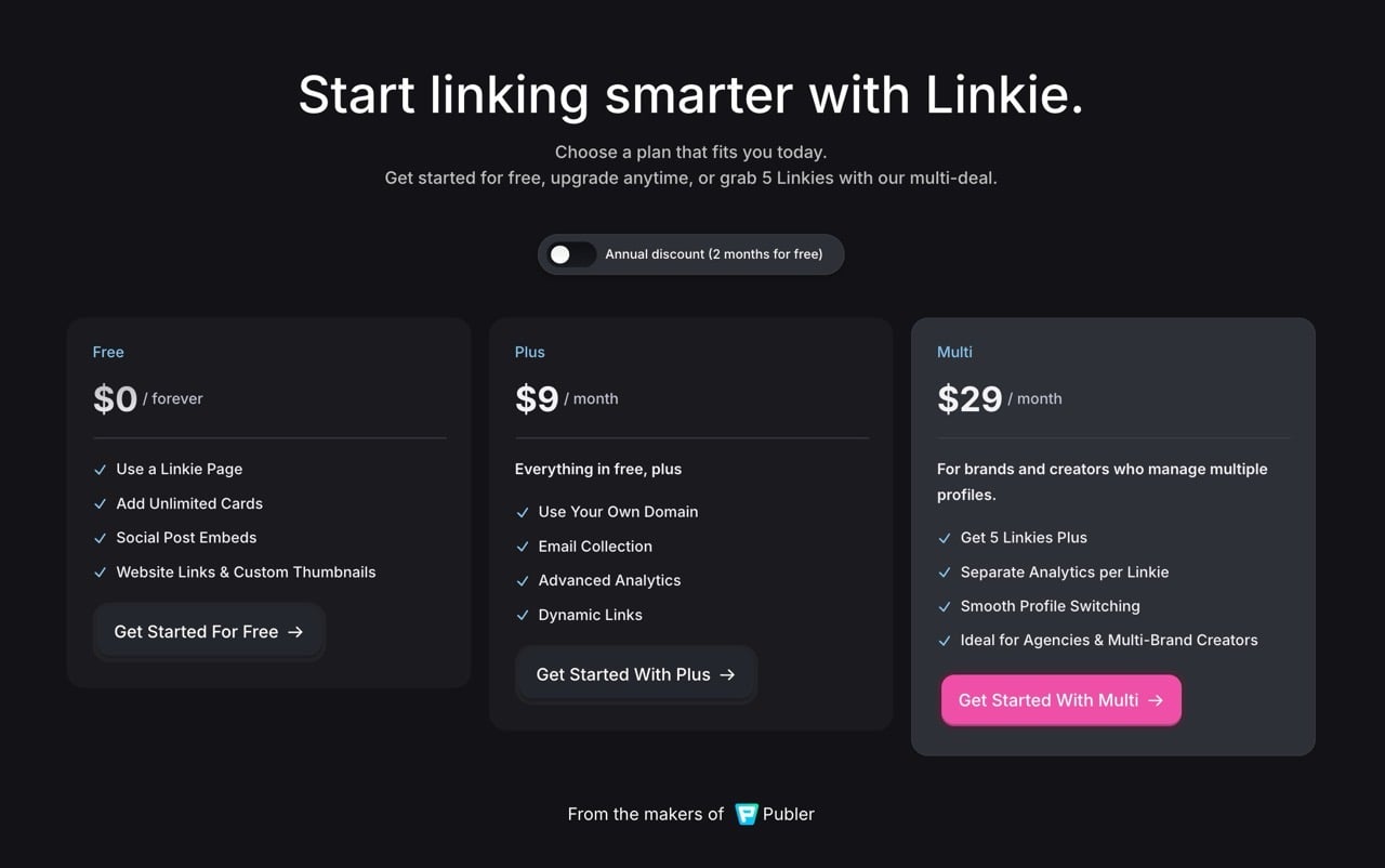 Linkie by Publer