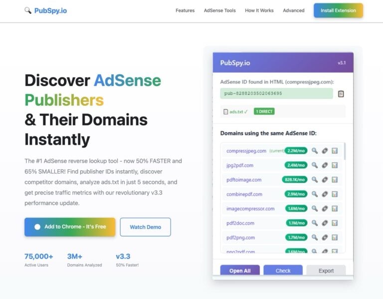 網站管理者是誰？PubSpy.io 透過 AdSense ID 執行反向查找