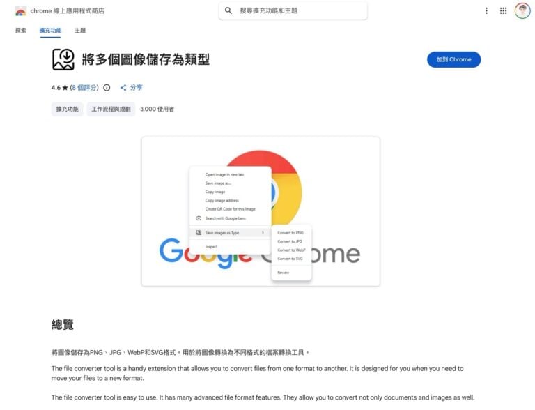 知名外掛 Save image as Type 遭下架！推薦 3 款瀏覽器圖片儲存轉檔替代方案