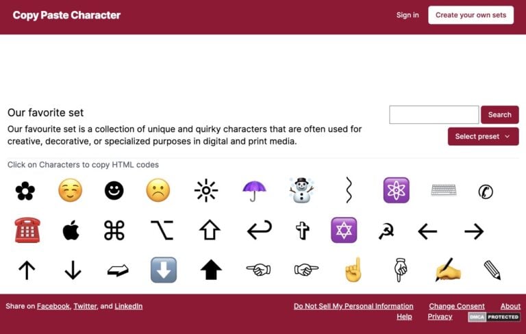2026 特殊符號表：一鍵複製工具推薦，取代老牌 CopyPasteCharacter