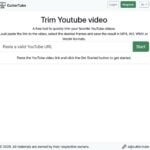 CutterTube 免費線上 YouTube 影片下載與剪輯工具