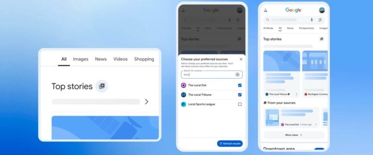 Google 搜尋「偏好來源」全球上線，加入喜好網站讓結果更個人化