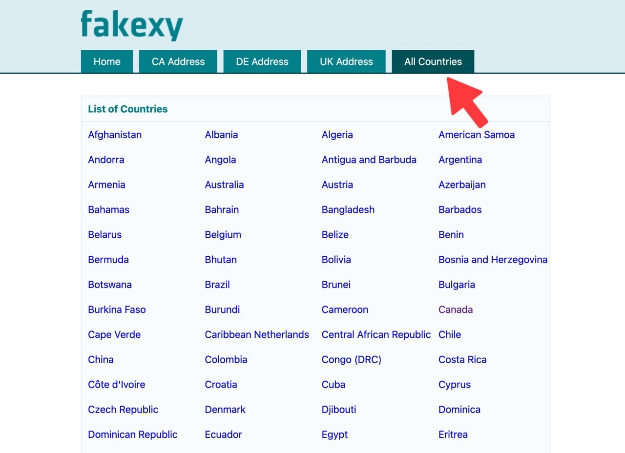 fakexy-random-data-generator-3.jpg Fakexy 線上虛擬個資生成器:隨機產生各國測試地址與信用卡號