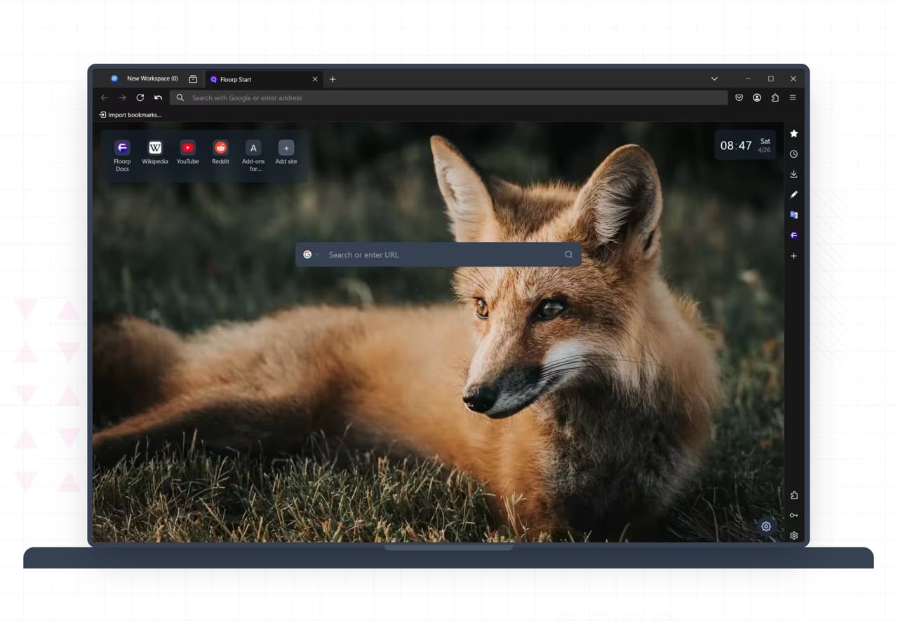floorp-browser-2.jpg Floorp Browser:日本團隊打造的 Firefox 衍生瀏覽器,主打彈性自訂介面