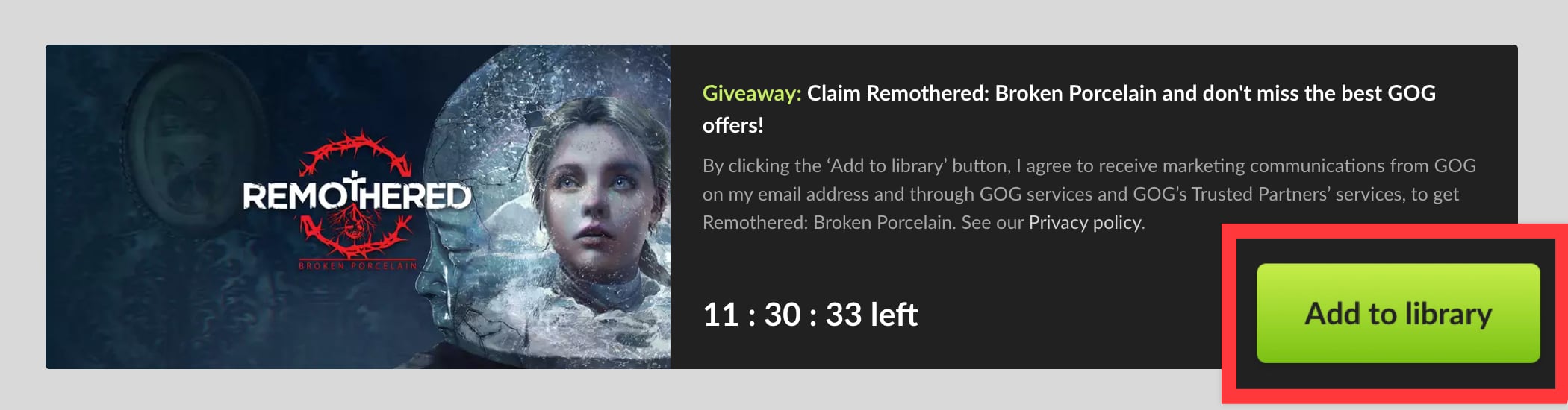 GOG 限時免費《父礙:碎瓷 Remothered: Broken Porcelain》生存驚悚遊戲,24 小時完整版下載 3 GOG 限時免費《父礙:碎瓷 Remothered: Broken Porcelain》生存驚悚遊戲,24 小時完整版下載