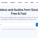 Seekin 免費線上影片下載工具，支援 YouTube 4K、TikTok、Instagram 等 12 個平台
