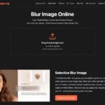 blur-image.org 線上圖片模糊工具，AI 自動偵測臉孔、文字與敏感資訊
