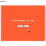 Cloudflare Drop 拖曳資料夾就能免費上線靜態網站，免註冊