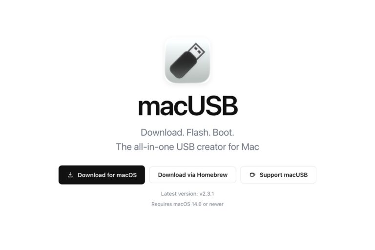 macUSB 免費 Mac 開機隨身碟製作工具,支援 macOS、Windows、Linux 一次搞定 2 macUSB 免費 Mac 開機隨身碟製作工具,支援 macOS、Windows、Linux 一次搞定