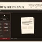 Make Look Scanned 線上模擬掃描效果，把 PDF、文件和圖片變成掃描檔外觀