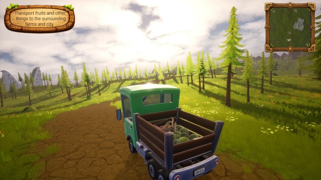 Epic Games 限時免費領取《Grow & Go: Cozy Deliveries》田園送貨模擬遊戲，在鄉間過慢步調生活