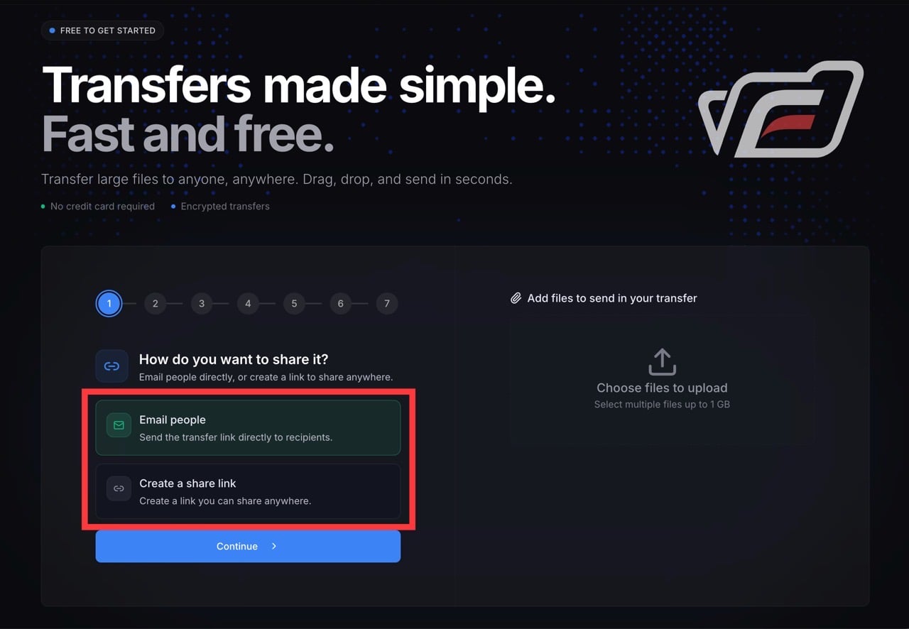 filefactory-transfer-3.jpg FileFactory Transfer 免費大檔傳輸服務,最高 5 GB 一次寄給 20 人