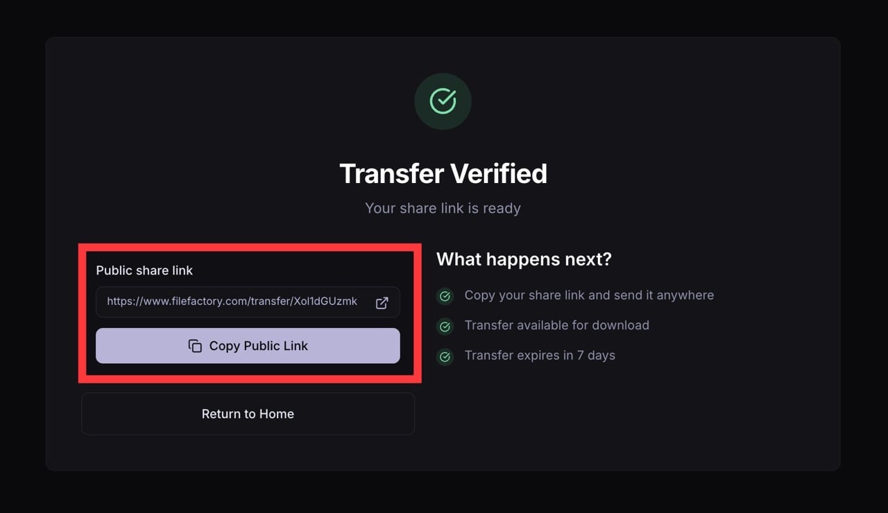filefactory-transfer-7.jpg FileFactory Transfer 免費大檔傳輸服務,最高 5 GB 一次寄給 20 人