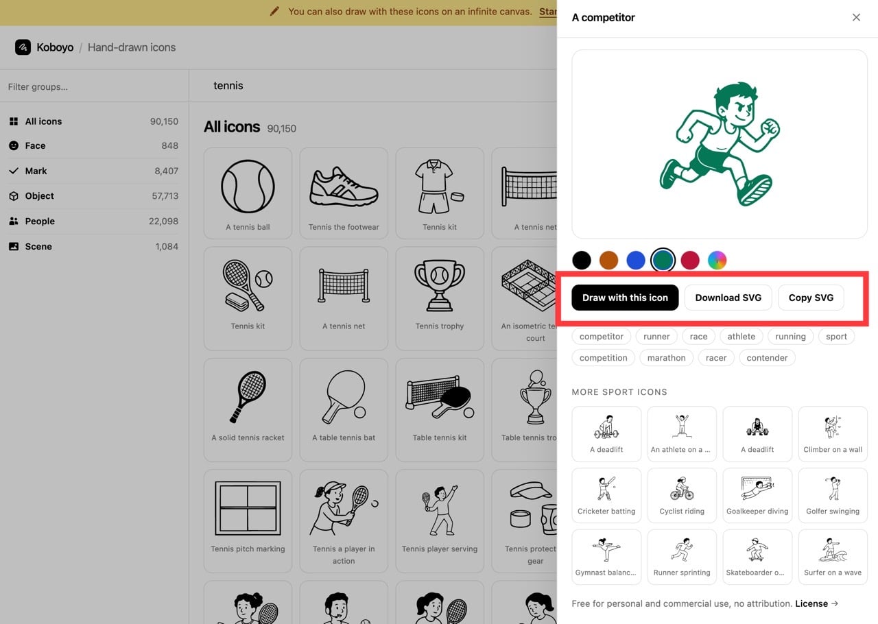koboyo-icons-6.jpg Koboyo Icons 免費手繪風格圖示庫,收錄超過 90,000 個 SVG 可商用免標示出處
