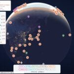 世界即時影像地圖 Tomarigi，轉動地球就能看 4,700 個 YouTube 直播