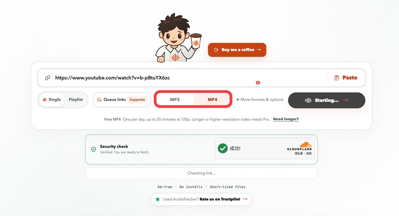 Audiofetcher 4.
