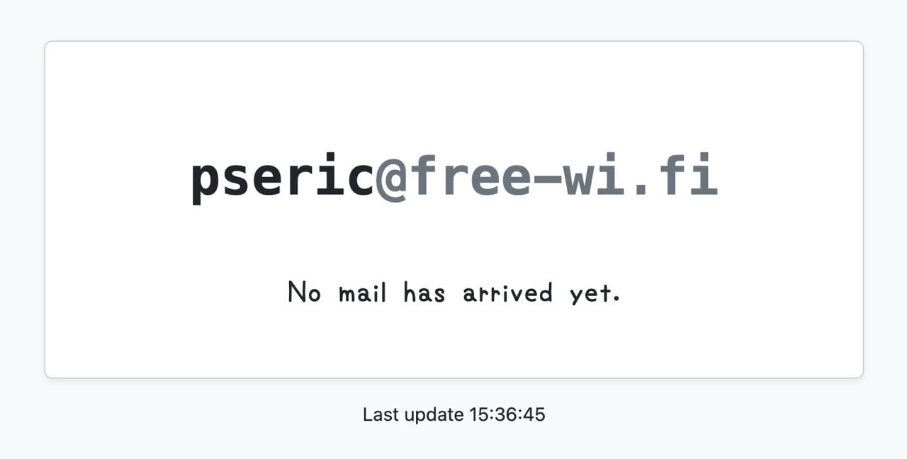 FREE-Wi.Fi 免費拋棄式信箱產生器，免註冊隨打帳號收 Wi-Fi 驗證信，24 小時自動清除