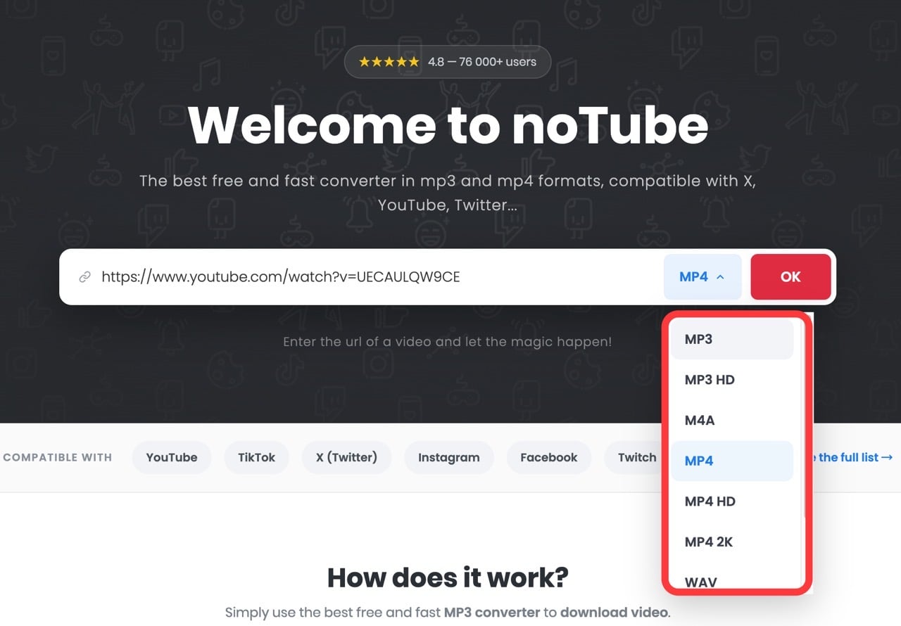 notube-net-4.jpg noTube 使用教學:選擇 MP3、MP4 輸出格式