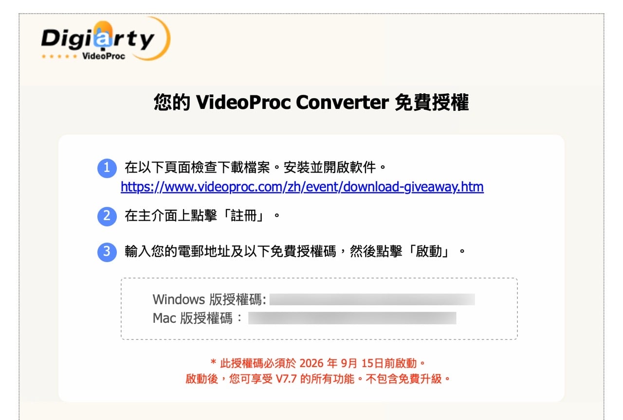 VideoProc Converter AI 限時免費！一站式 AI 影片圖片音訊增強與轉檔工具，領取正版序號永久使用