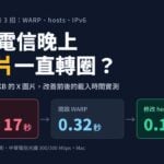 中華電信晚上 X 圖片、Twitch、GitHub 很慢？Fastly 連線改善 3 招（WARP、hosts、IPv6）